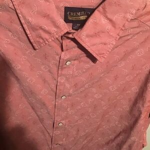 Men’s big and tall long sleeve shirt